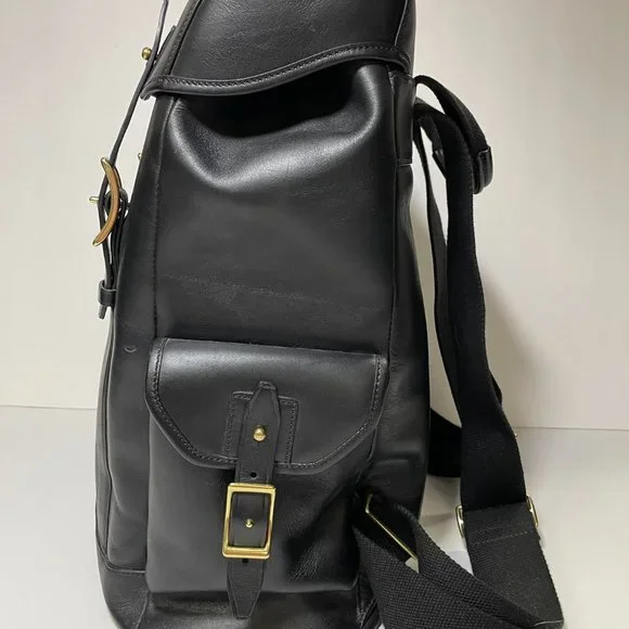 COPY - Ghurka Leather Backpack - Picture 4 of 10